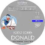 cartula cd de Tesoros Disney - Todo Sobre Donald - Volumen 04 - Disco 01 - Custom