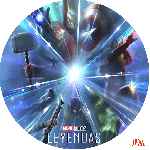 carátula cd de Leyendas De Marvel Estudios - Custom