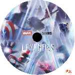 carátula cd de Leyendas De Marvel Estudios - Custom - V2