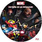 carátula cd de Marvel - Detras De La Mascara - Custom - V2