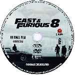cartula cd de Fast & Furious 8 - Custom - V3