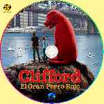 carátula cd de Clifford - El Gran Perro Rojo - 2021 - Custom - V2