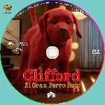 carátula cd de Clifford - El Gran Perro Rojo - 2021 - Custom - V4