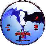 carátula cd de Como Entrenar A Tu Dragon 3 - Custom - V6