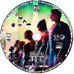 carátula cd de Liga De La Justicia - 2017 - Custom - V08