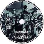 carátula cd de La Liga De La Justicia De Zack Snyder - Custom - V4