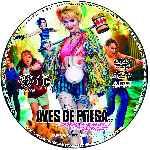 carátula cd de Aves De Presa Y La Fantabulosa Emancipacion De Harley Quinn - Custom - V5