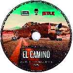 carátula cd de El Camino - Una Pelicula De Breaking Bad - Custom - V3