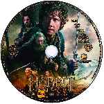 carátula cd de El Hobbit - La Batalla De Los Cinco Ejercitos - Custom - V13