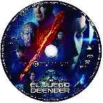 cartula cd de El Juego De Ender - Custom - V09