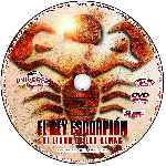 carátula cd de El Rey Escorpion - El Libro De Las Almas - Custom - V3
