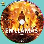 cartula cd de En Llamas - Custom