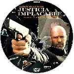 carátula cd de Justicia Implacable - 2021 - Custom - V3