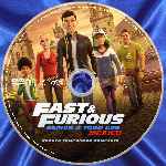 carátula cd de Fast & Furious - Espias A Todo Gas Mexico - Temporada 04 - Custom