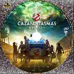 carátula cd de Cazafantasmas - Mas Alla - Custom - V03