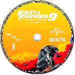 cartula cd de Fast & Furious 9 - Custom - V6