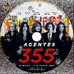 carátula cd de Agentes 355 - Custom