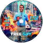 cartula cd de Free Guy - Custom - V4