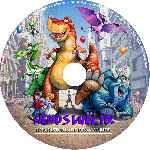 carátula cd de Hemos Vuelto Una Historia De Dinosaurios - Custom