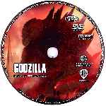 carátula cd de Godzilla - 2014 - Custom - V14