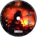 carátula cd de Godzilla - 2014 - Custom - V15