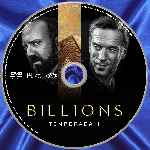 cartula cd de Billions - Temporada 01 - Custom