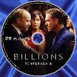 cartula cd de Billions - Temporada 02 - Custom