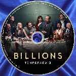 cartula cd de Billions - Temporada 03 - Custom