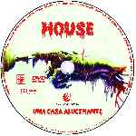 carátula cd de House - Una Casa Alucinante - Custom - V2