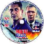 cartula cd de Hunter Killer - Caza En Las Profundidades - Custom - V3