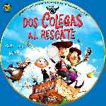 cartula cd de Dos Colegas Al Rescate - Custom