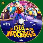 carátula cd de La Isla De Los Monstruos - Custom
