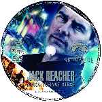 carátula cd de Jack Reacher - Nunca Vuelvas Atras - Custom - V2