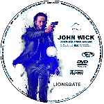 carátula cd de John Wick - Custom - V4