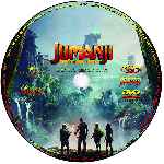 carátula cd de Jumanji - Bienvenidos A La Jungla - Custom - V6