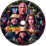 cartula cd de Jumanji - Siguiente Nivel - Custom - V2