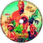 cartula cd de Jumanji - Siguiente Nivel - Custom - V3