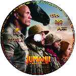cartula cd de Jumanji - Siguiente Nivel - Custom - V5