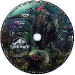 carátula cd de Jurassic World - El Reino Caido - Custom - V08