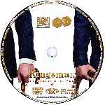 carátula cd de Kingsman - El Circulo De Oro - Custom - V4
