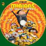 cartula cd de Minions - El Origen De Gru - Custom - V02