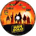 carátula cd de Han Solo - Una Historia De Star Wars - Custom - V09