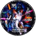 carátula cd de Star Wars - Episodio Iv - Una Nueva Esperanza - Custom - V3