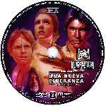 carátula cd de Star Wars - Episodio Iv - Una Nueva Esperanza - Custom - V4