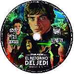 carátula cd de Star Wars - Episodio Vi - El Retorno Del Jedi - Custom - V3