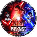 carátula cd de Star Wars - Episodio Vii - El Despertar De La Fuerza - Custom - V3
