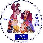 carátula cd de La Dama Y El Vagabundo - Clasicos Disney - Custom - V6