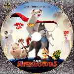 cartula cd de Dc Liga De Supermascotas - Custom - V3