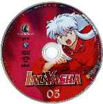 cartula cd de Inuyasha - Temporada 01 - Disco 05