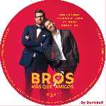 cartula cd de Bros - Mas Que Amigos - Custom